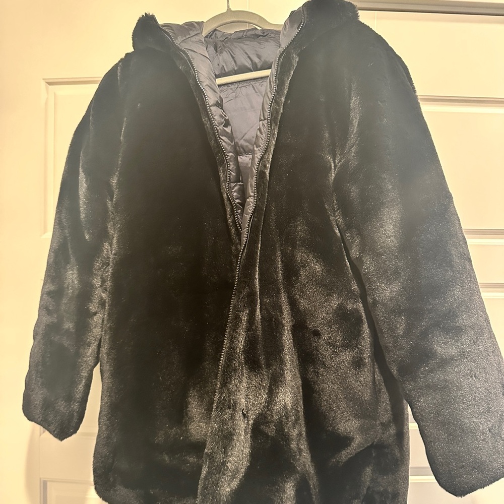 Save The Duck Bridget Reversible Faux Fur Jacket